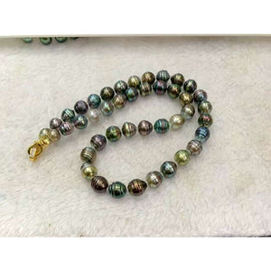 Threaded Tahitian Pearl Necklace