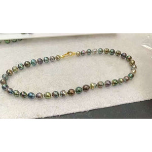 Threaded Tahitian Pearl Necklace
