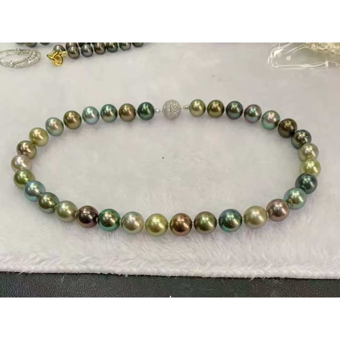 Premium Cold Island Tahitian Pearl Necklace
