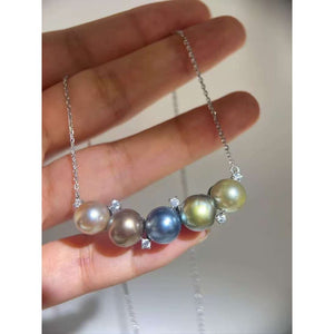 Smile Tahitian Pearls Pendant Necklace