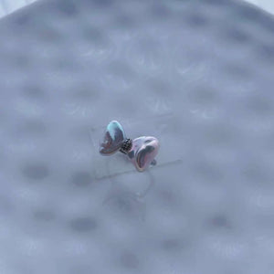 Aurora Bicolor Bow Keshi Pearl Ring