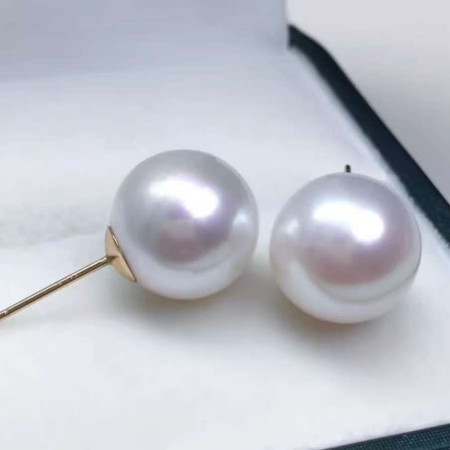 Classic Edison Stud Earrings 9-13mm
