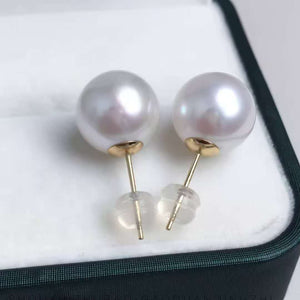 Classic Edison Stud Earrings 9-13mm