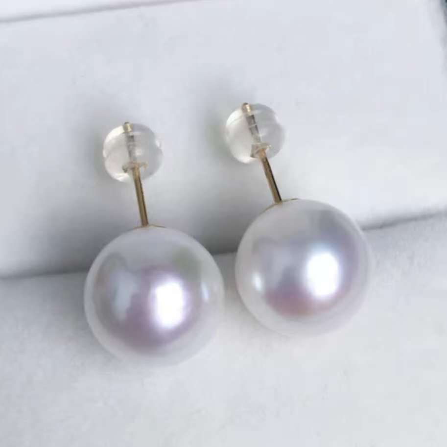 Classic Edison Stud Earrings 9-13mm