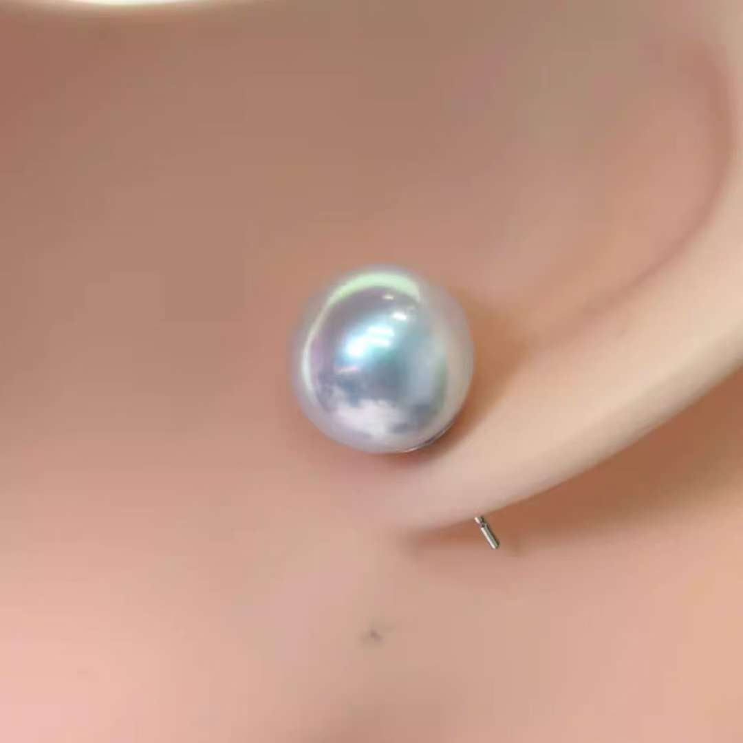 Classic Edison Stud Earrings 9-13mm