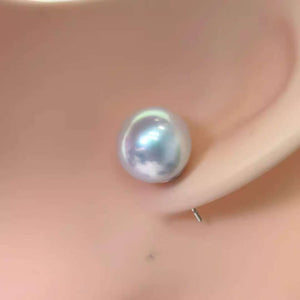 Classic Edison Stud Earrings 9-13mm