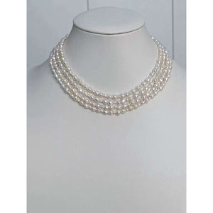 Multi-Layer Freshwater Baroque Necklace