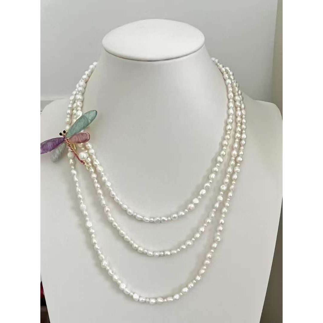 Multi-Layer Freshwater Baroque Necklace