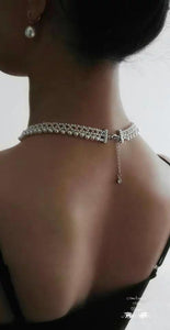 Estrela Barroco Pérola Gargantilha Bracelete Conjunto de