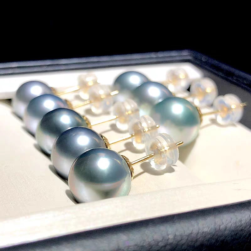 Tahitian Pearl Stud Earrings