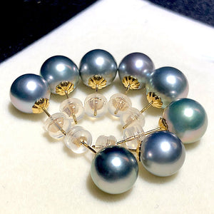 Tahitian Pearl Stud Earrings