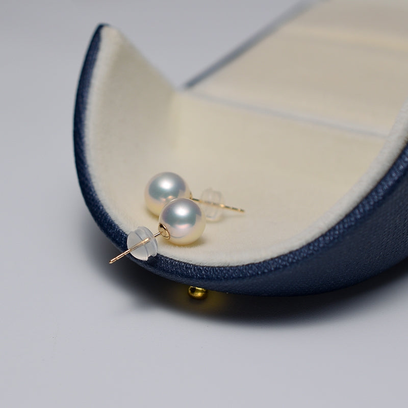 Sakura Akoya Stud Earrings