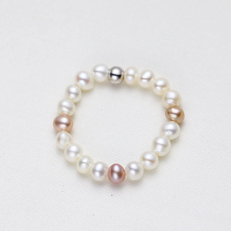 Candy Color Baby Pearl Ring