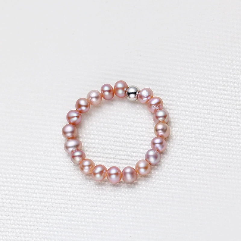 Candy Color Baby Pearl Ring