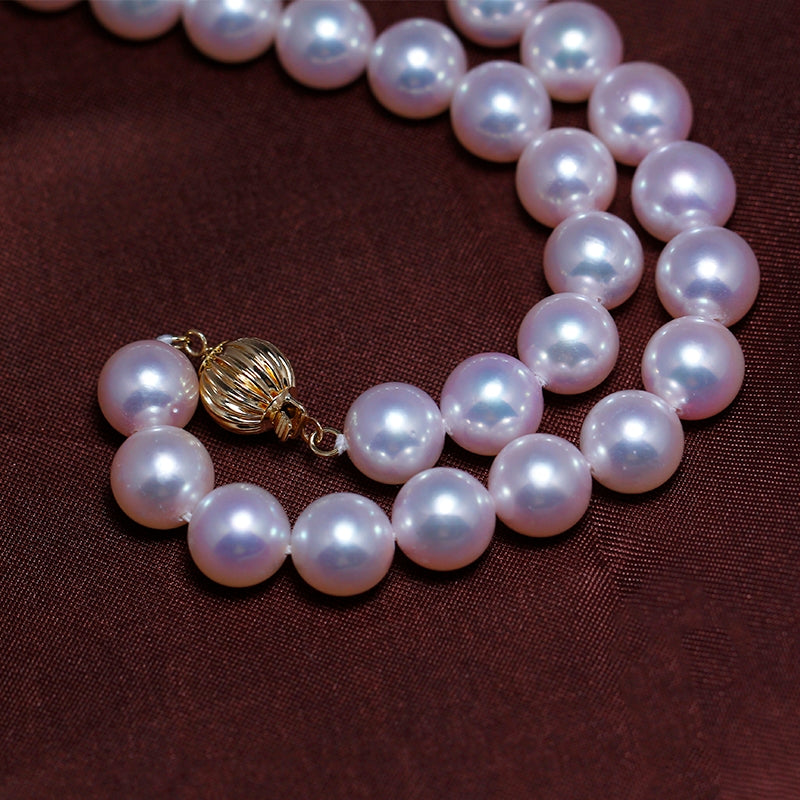 S118 Pérola Barroca de Água Doce Cultivada (8mm) 2 Unidades. Conjunto de pulseira elástica