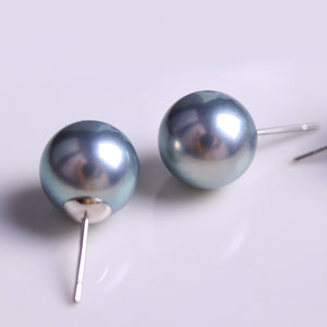 Tahitian Pearl Stud Earrings