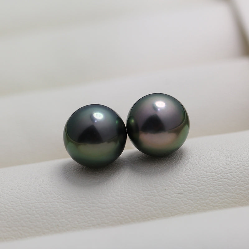 Tahitian Pearl Stud Earrings