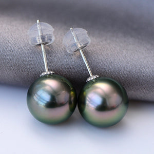 Tahitian Pearl Stud Earrings