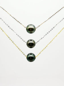 Tahitian Pearl Chain Necklace