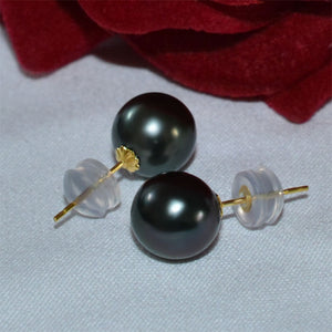 Tahitian Pearl Stud Earrings