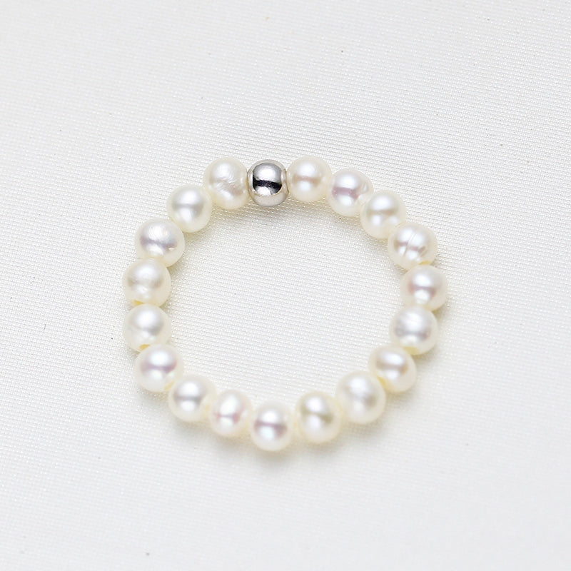 Candy Color Baby Pearl Ring