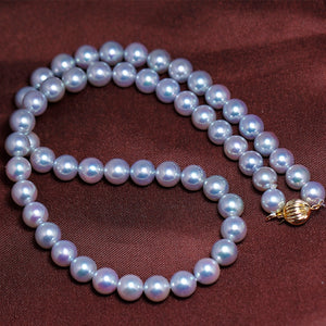 S118 Cultured Freshwater Baroque Pearl (8mm) 2-Pc. Stretch Bracelet Set