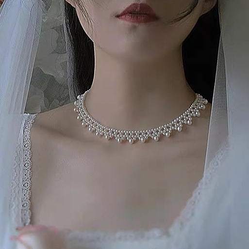 Princess Pearl Choker