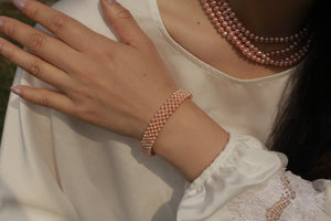 Watch Clasp Baby Pearl Bracelet