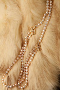 Pale Gold Pearl Necklace