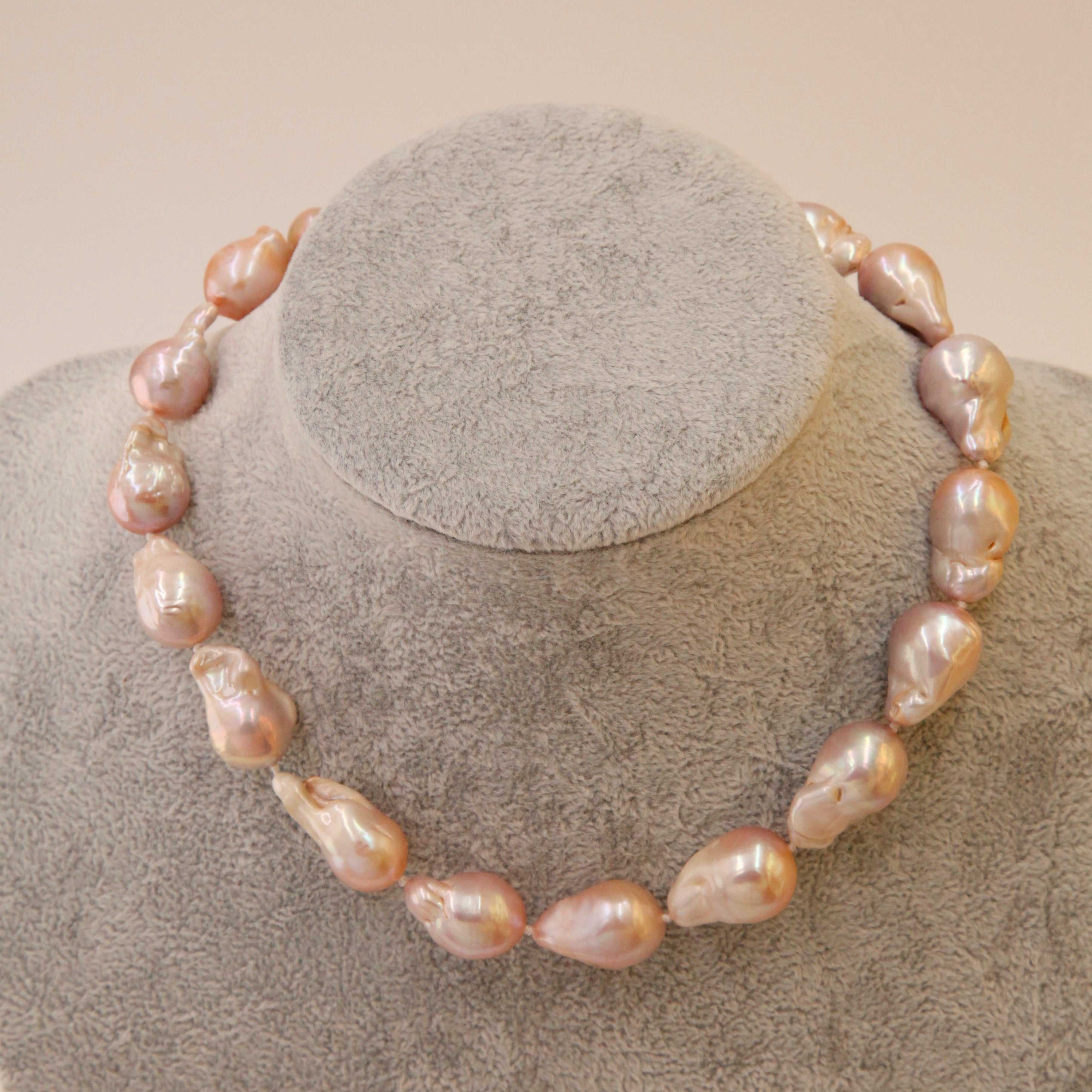 Statement Piece Large Baroque Pearl Necklace