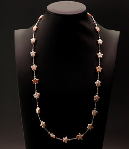 Pendientes de perlas barrocas con forma de estrella