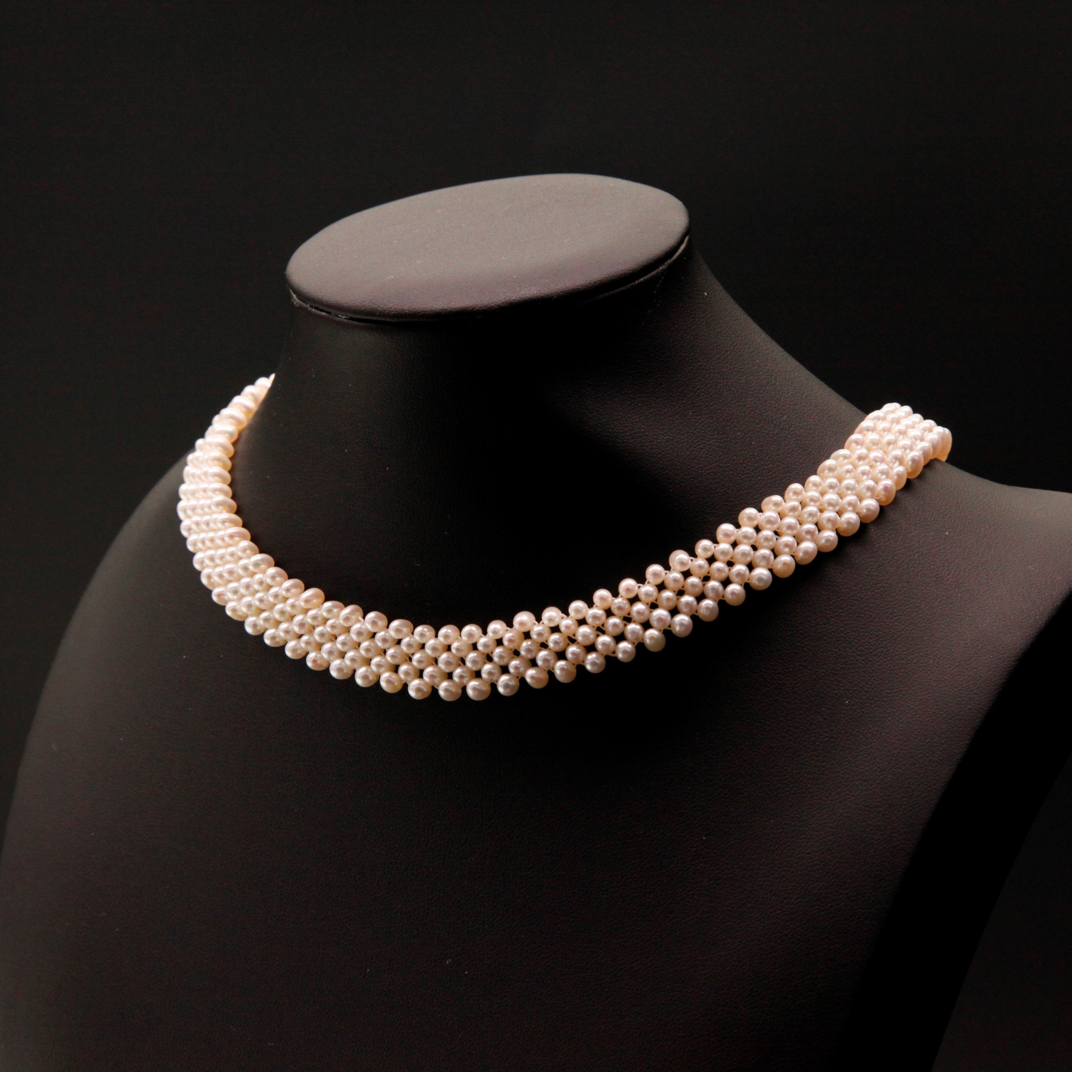 Baby Pearl Choker Necklace