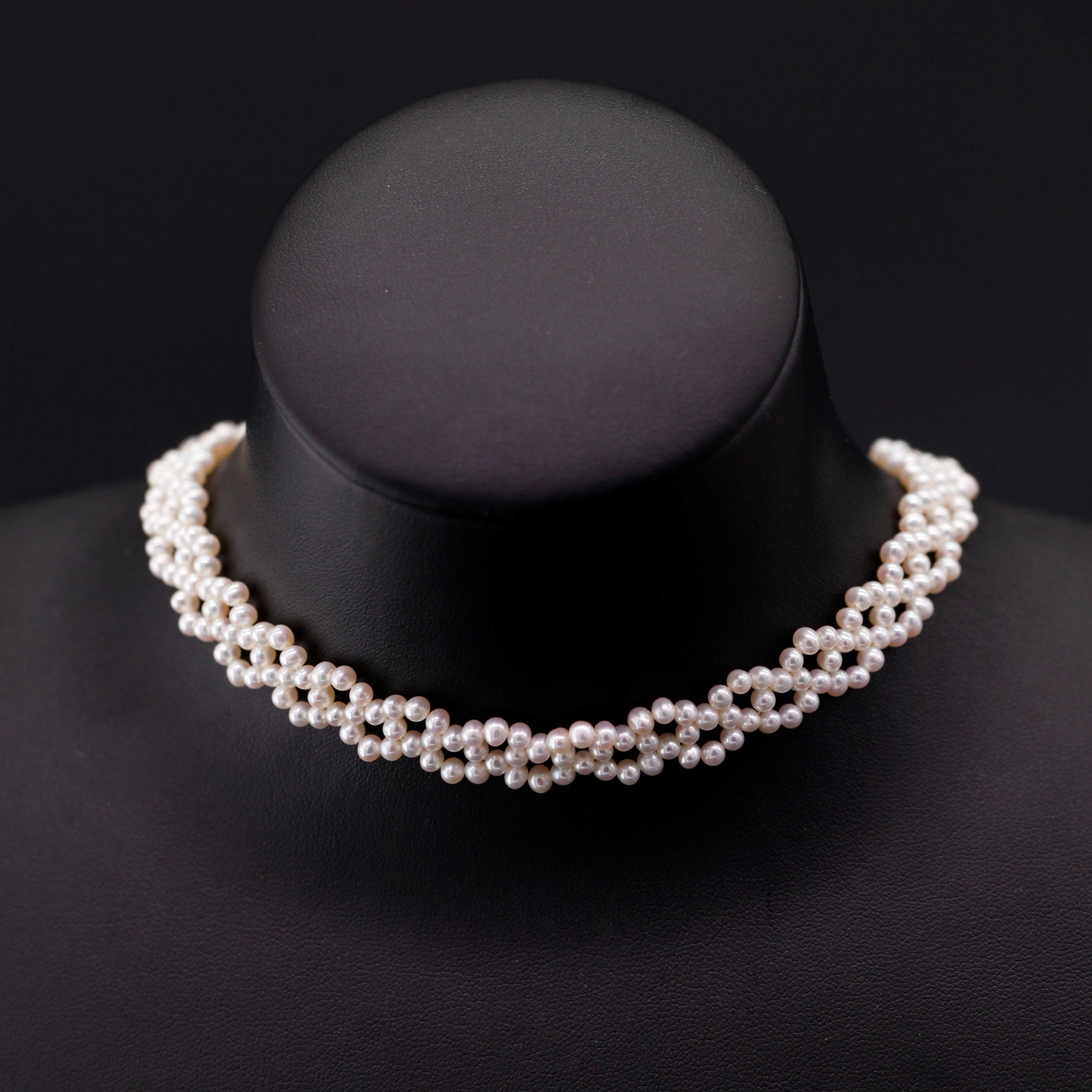 Estrela Barroco Pérola Gargantilha Bracelete Conjunto de