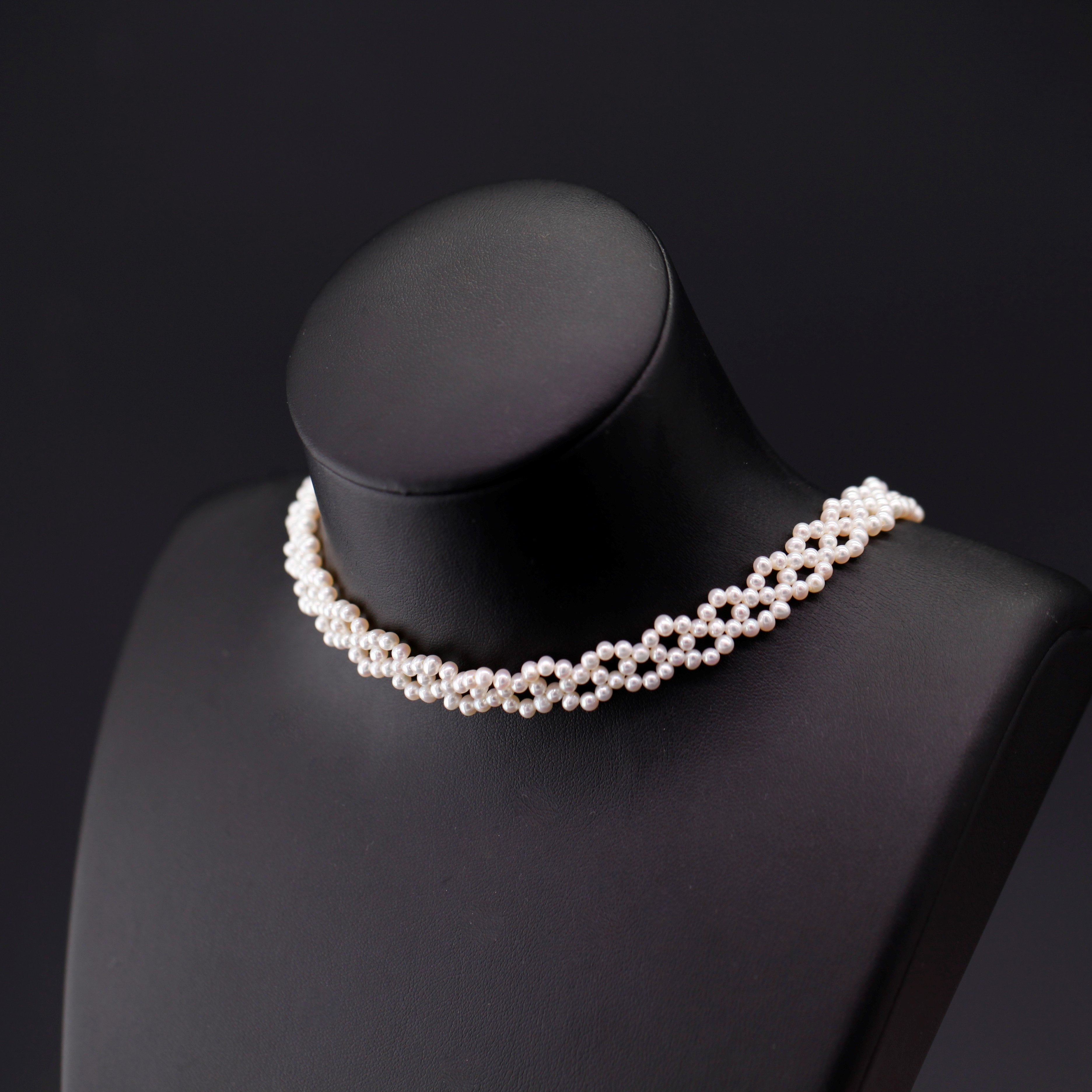 Estrela Barroco Pérola Gargantilha Bracelete Conjunto de
