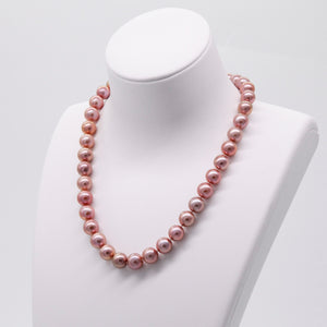 Classique Collier de Perles et Bracelet Violet