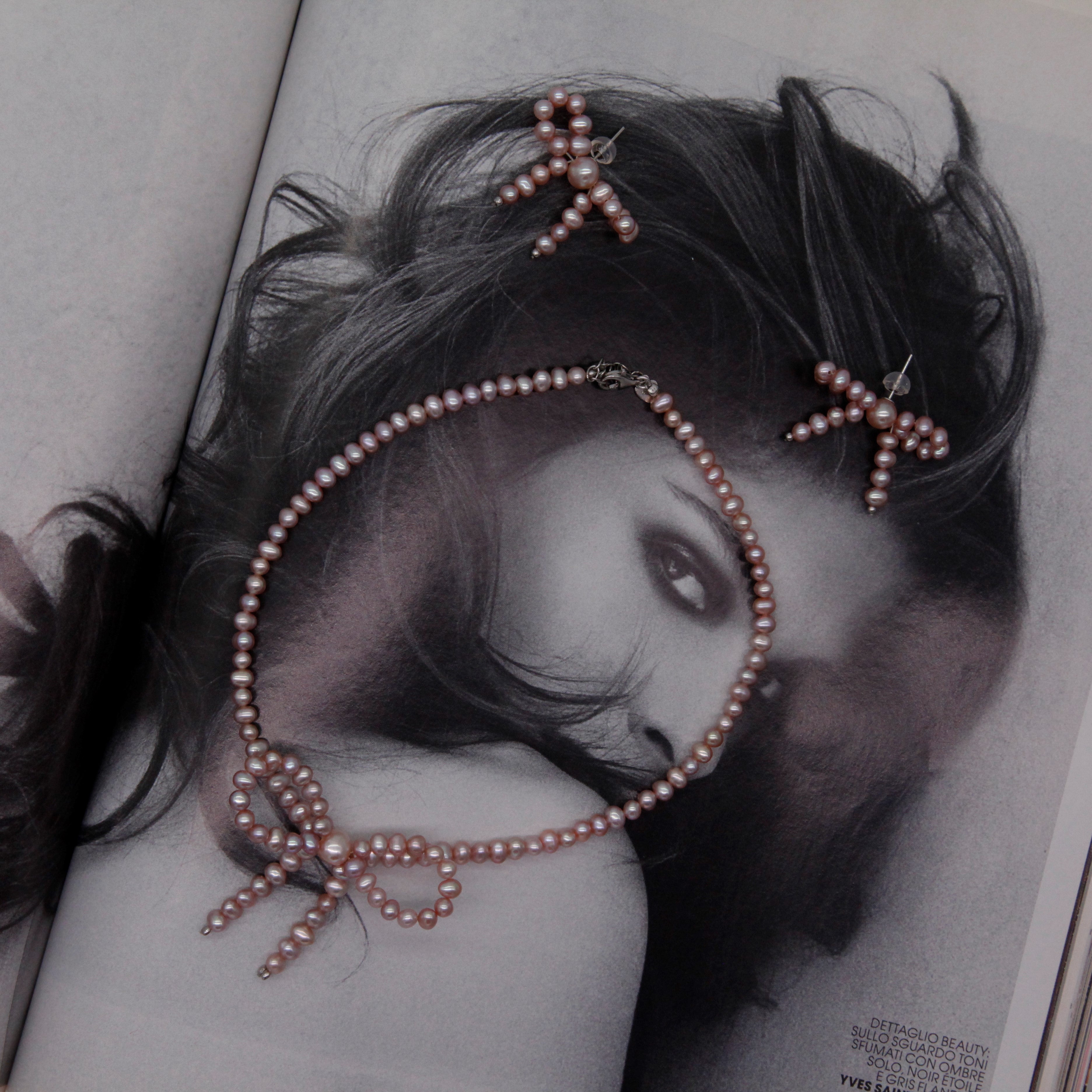 Ensemble de bracelets ras du cou en perles baroques étoiles