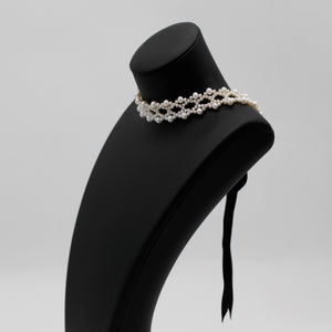 Estrela Barroco Pérola Gargantilha Bracelete Conjunto de