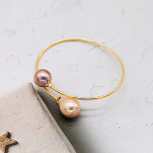 Edison Pearl Bangles