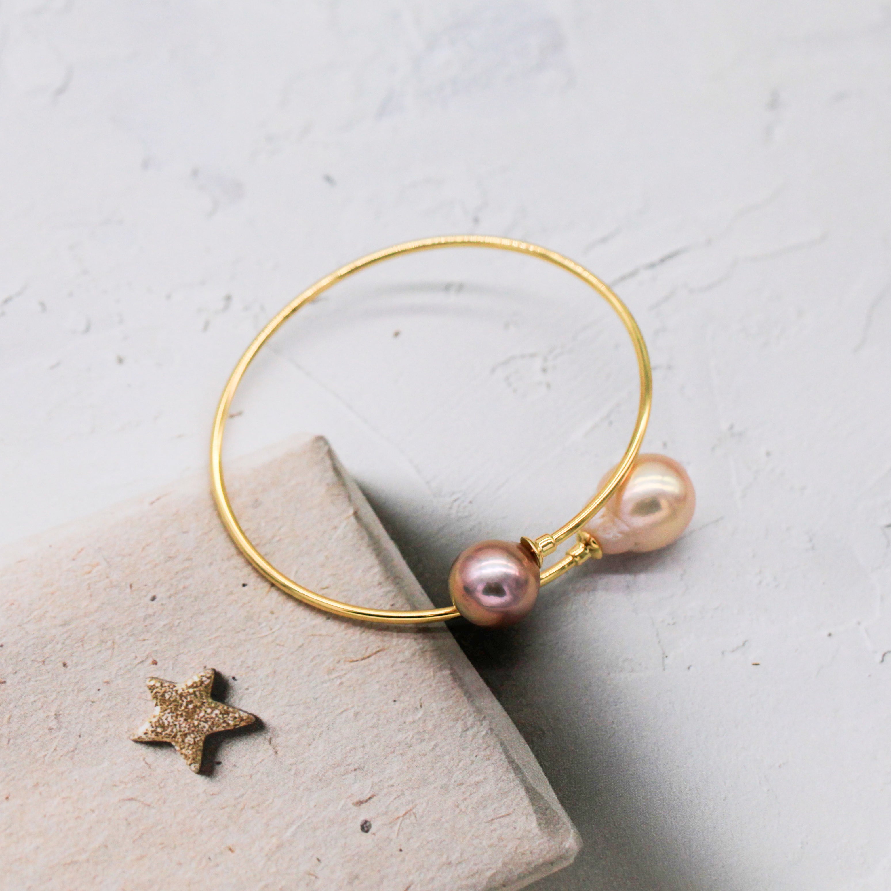 Edison Pearl Bangles