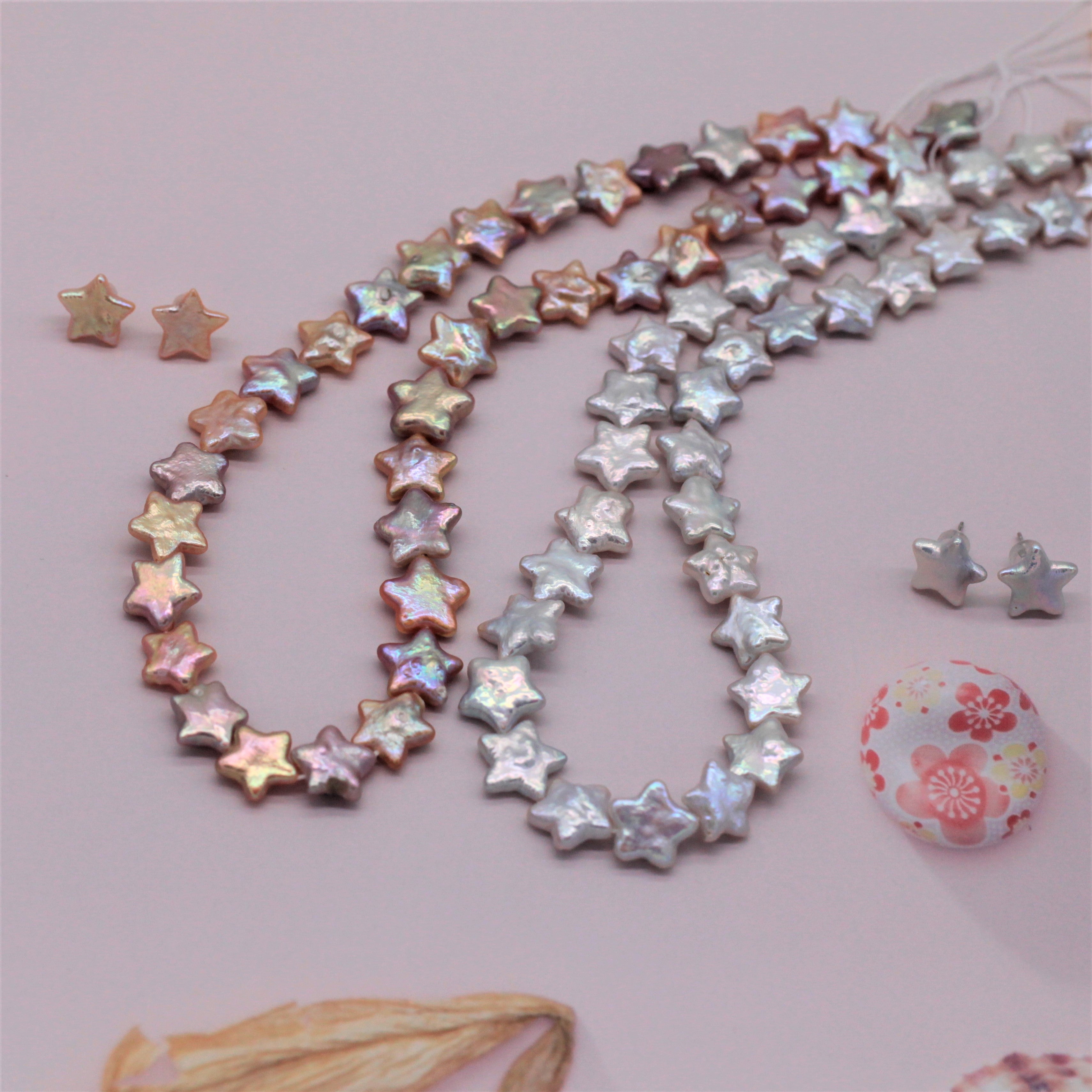 Boucles d'oreilles baroques