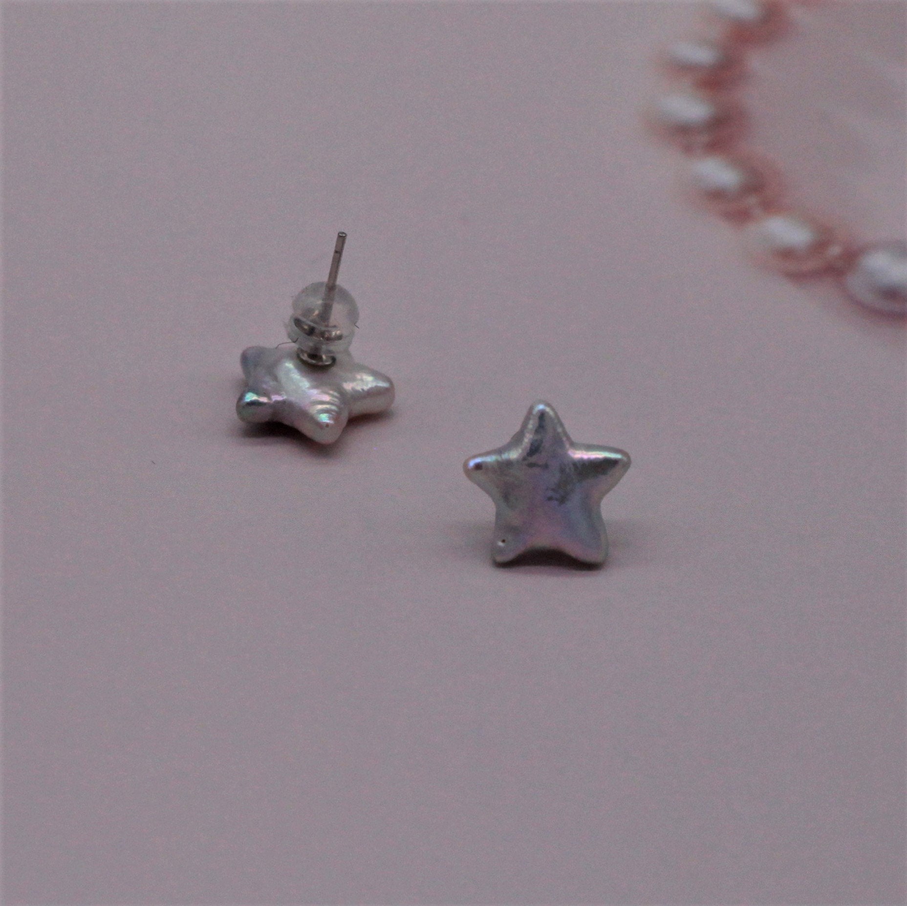 Boucles d'oreilles baroques
