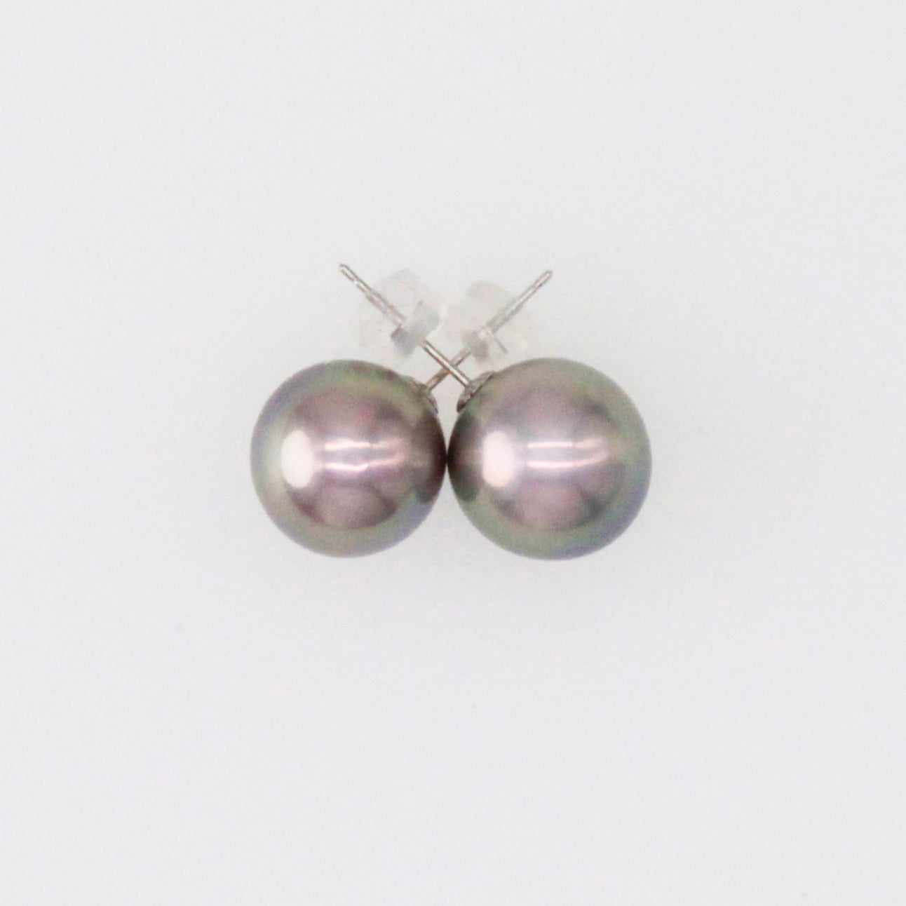 Edison Pearl Stud Earrings and Necklace Set