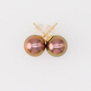 Edison Pearl Stud Earrings and Necklace Set