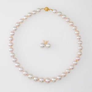 White Edison Pearl Necklace