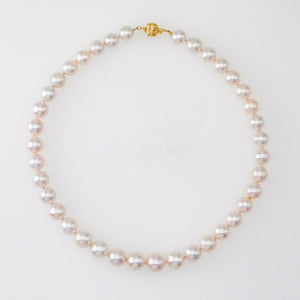 White Edison Pearl Necklace