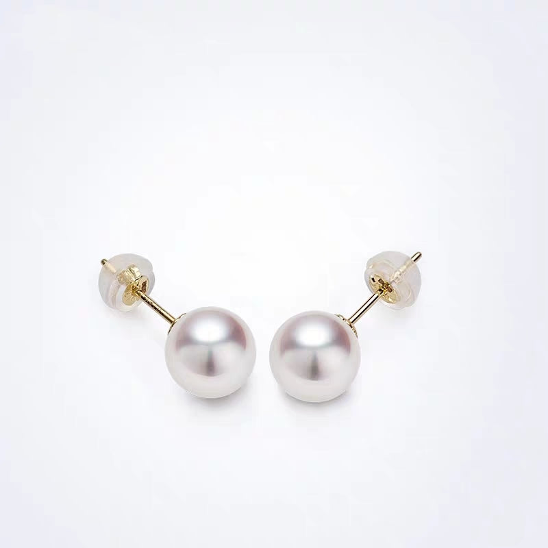 Sakura Akoya Stud Earrings