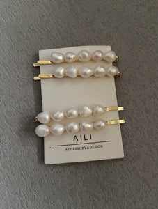 Baroque Pearl Hair Pins