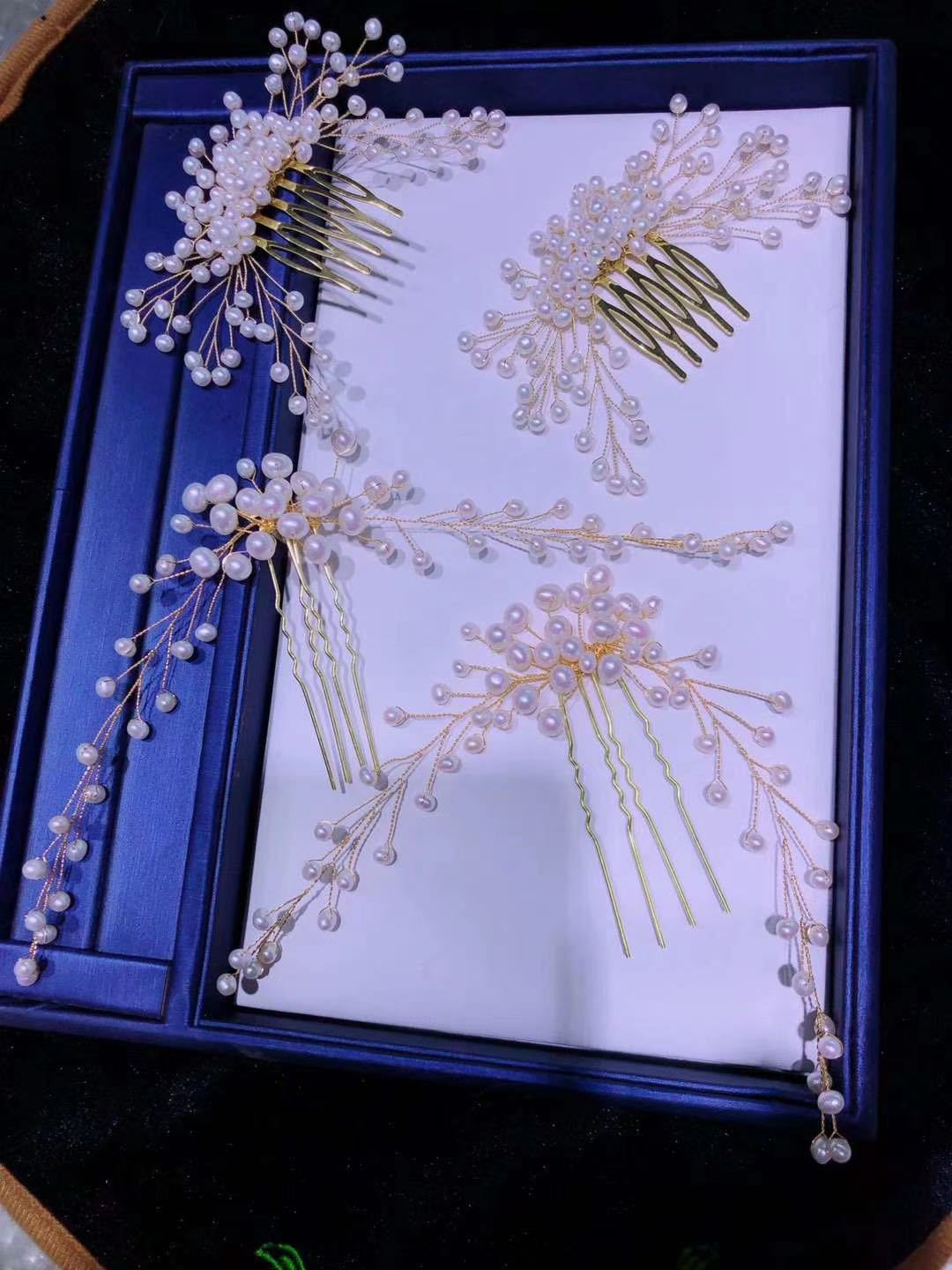 Wedding Hair Sets and Brooches