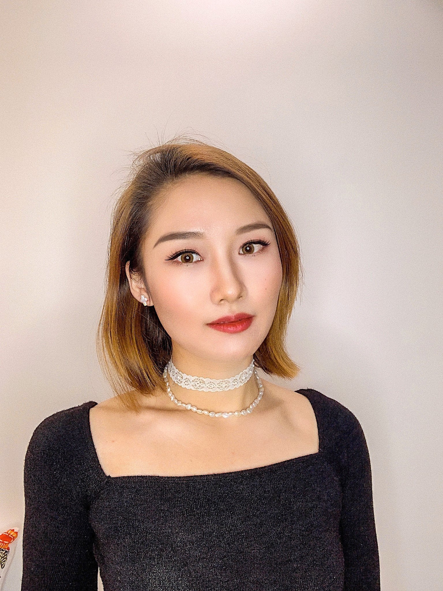 Keshi Pearl Choker Necklace