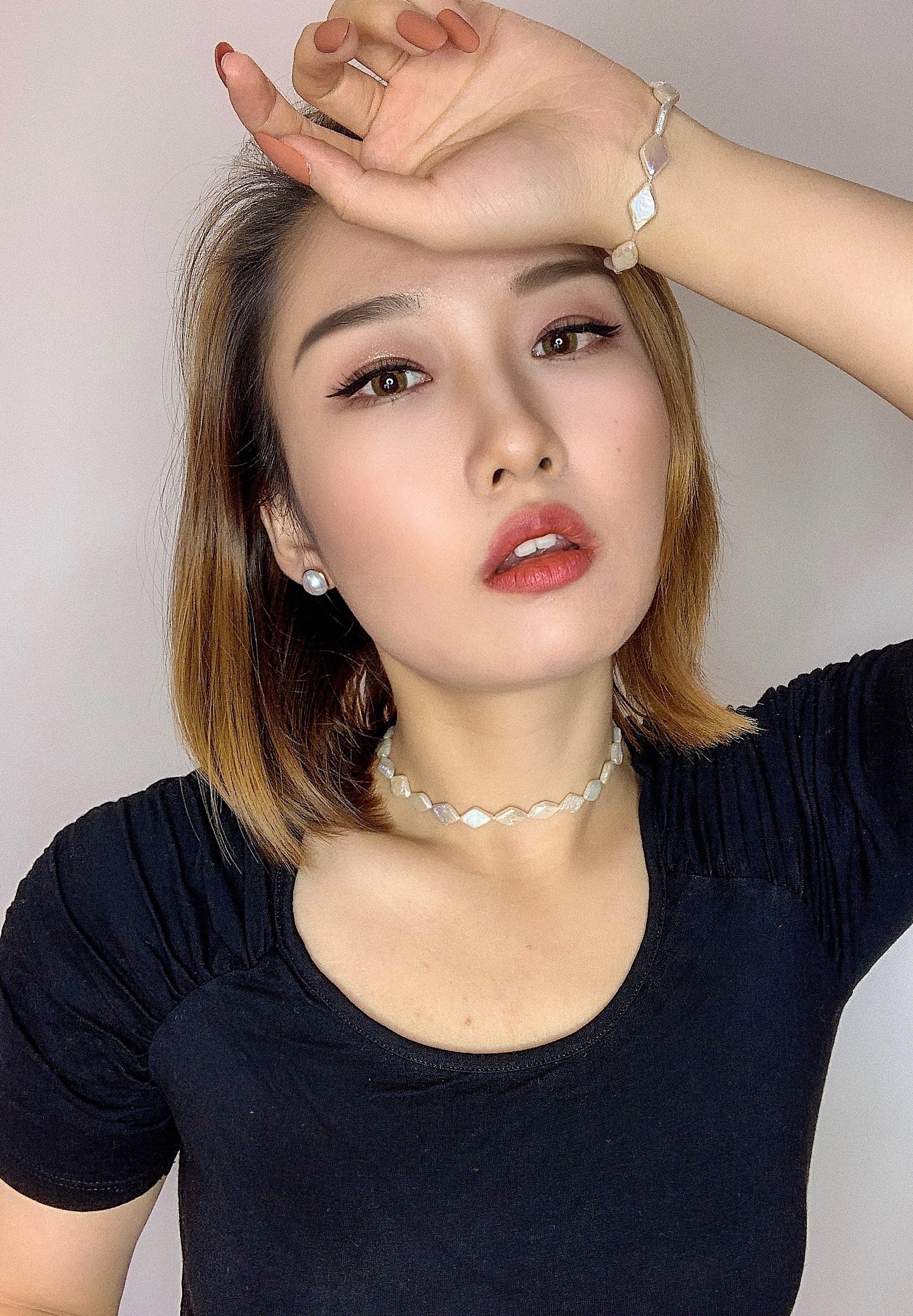 Juego de pulseras Star Baroque Pearl Choker